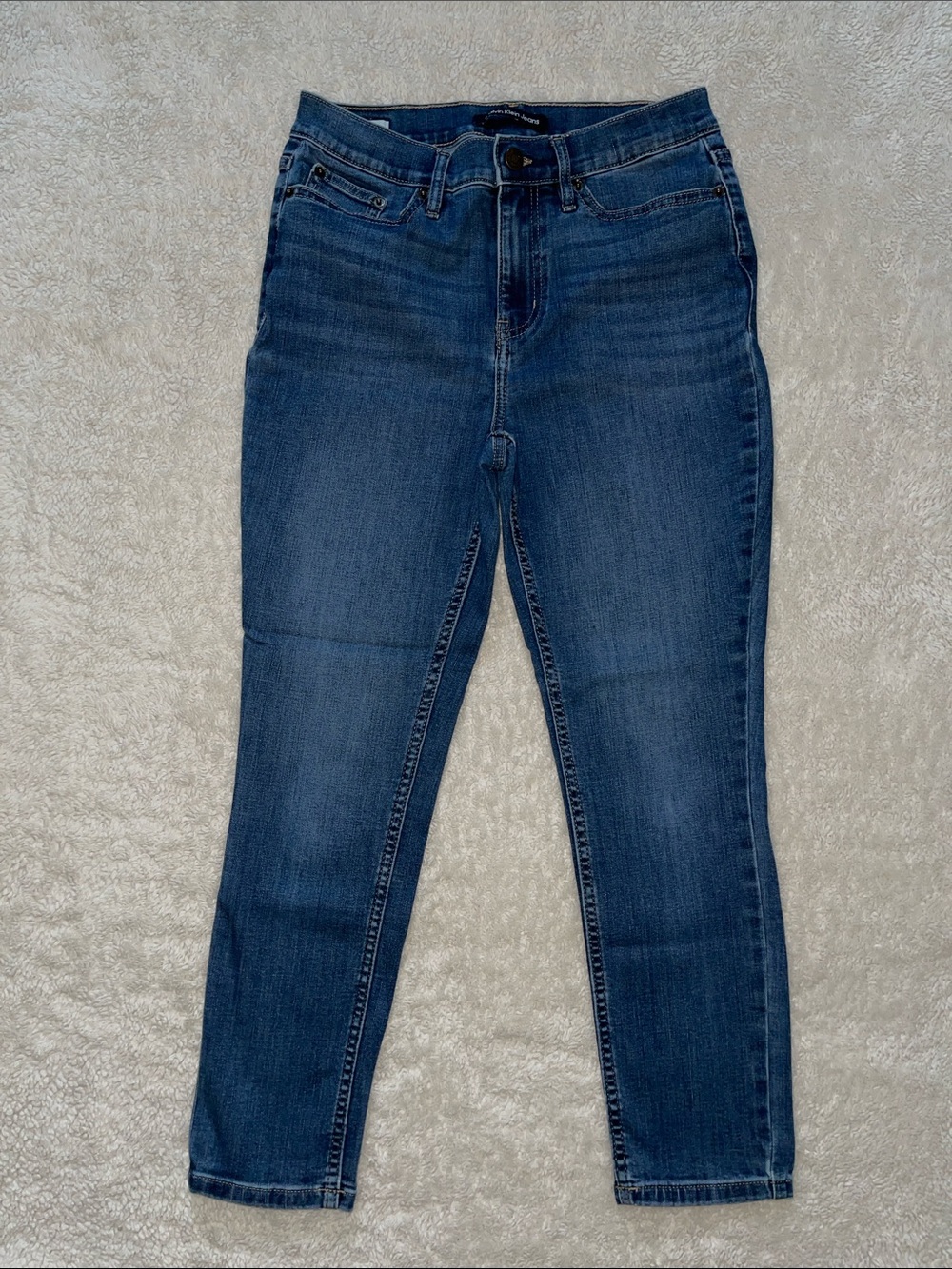Calvin Klein Jeans Dark Blue Skinny Women's Jeans